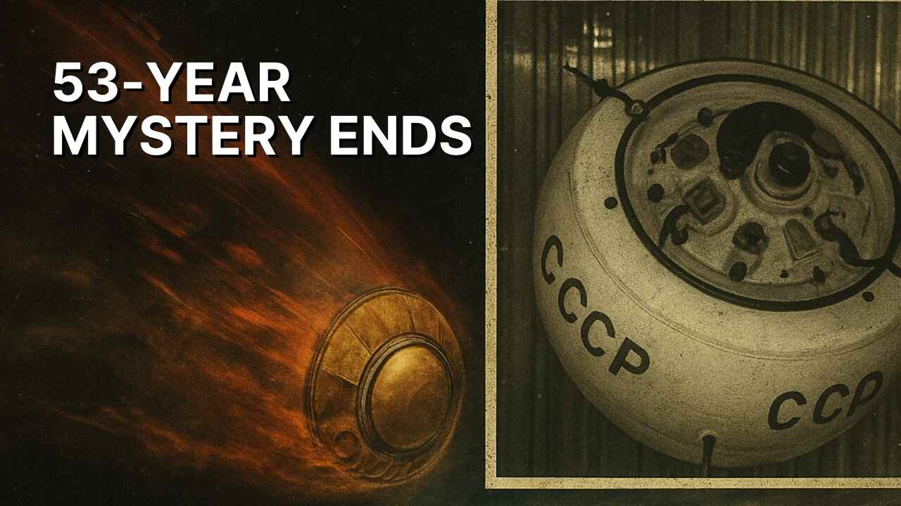 Soviet Venus Probe Reentry