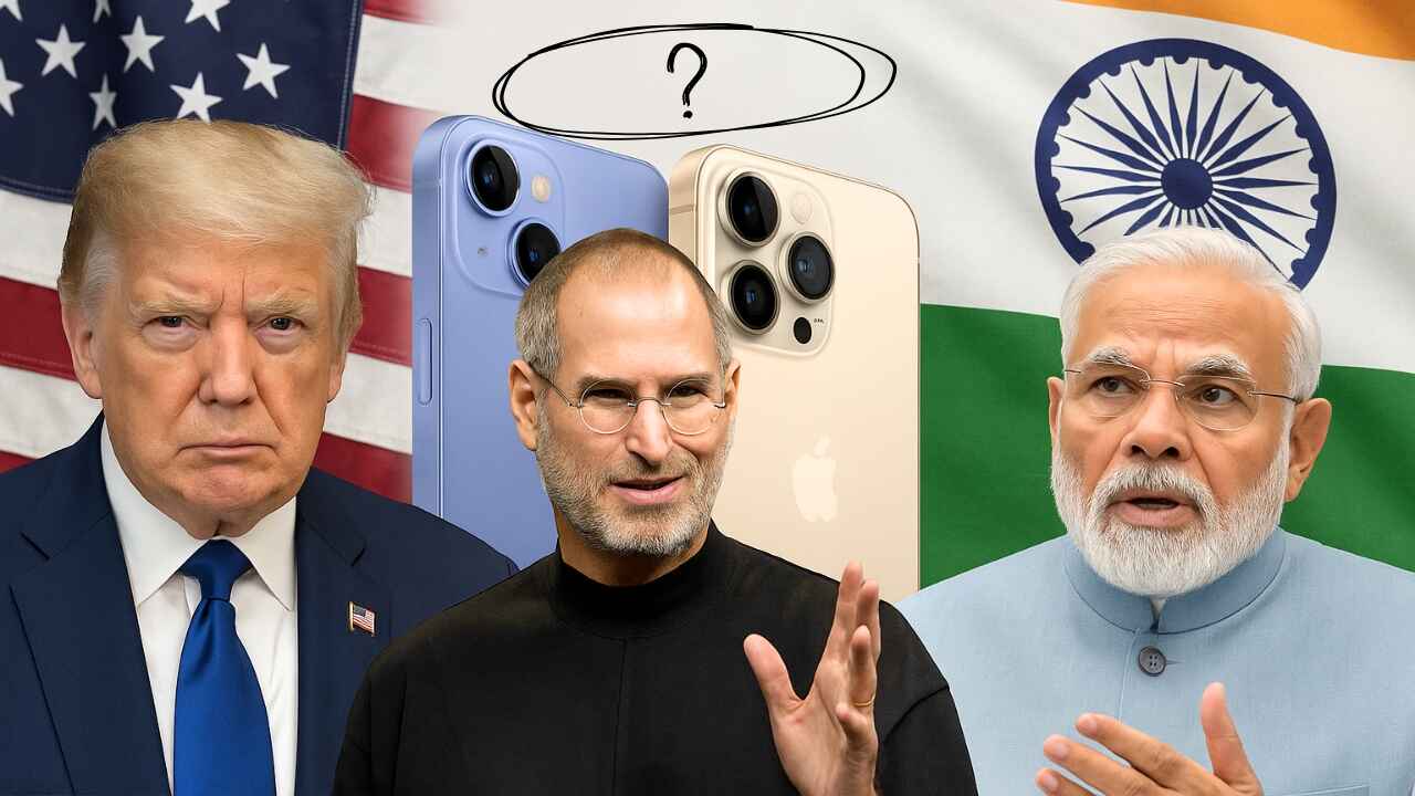 Trump Apple India manufacturing